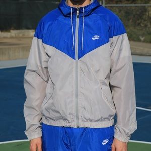 Vintage Nike Gray Tag Zip Up Jacket✅